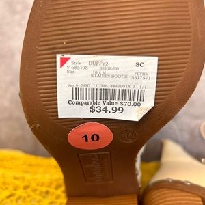 Booties - Boots - Fashion -Style size 10 brand new